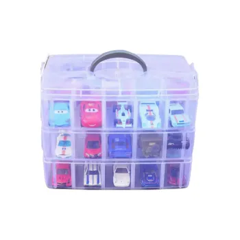 Hot Wheels Large Size Triple-Layer Storage Box Model Accessories