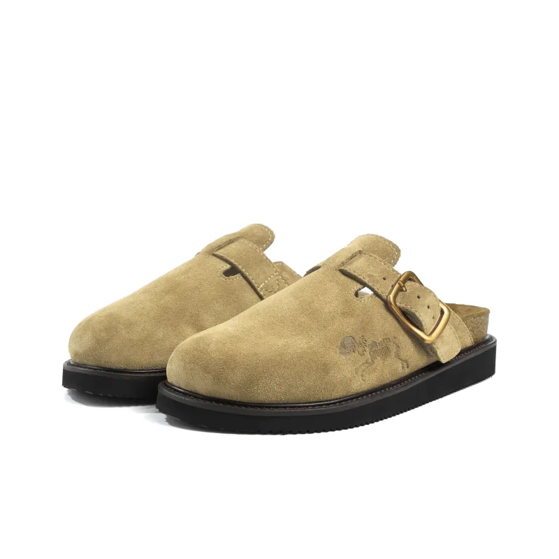 JOY BY YE3NJOY x UNNAMED FORCES EVA Cork Sole Slip Resistant Odor Resistant Wrap toe Slippers Unisex Light Khaki-2