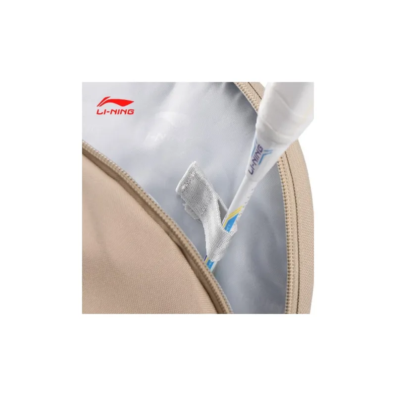 LiNing Polyester Backpack Unisex Khaki-3