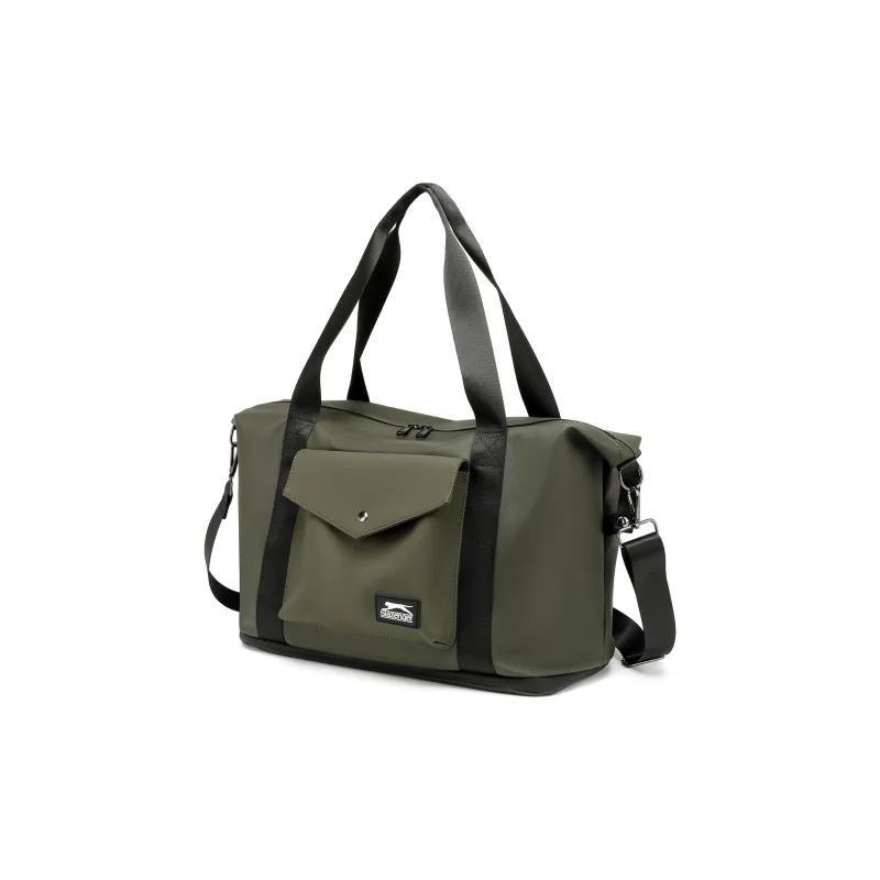Slazenger Membrana Dermalis Crossbody Bag Tubas Unisex Olive Green-1
