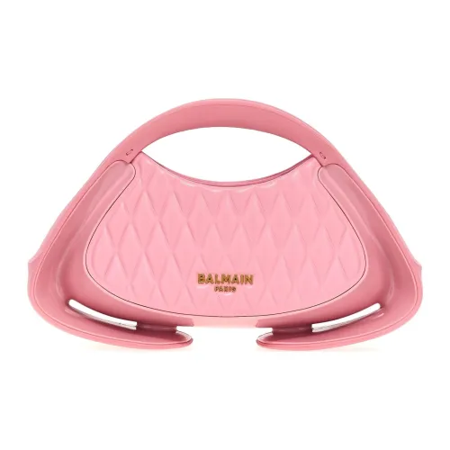 BALMAIN Polyurethane Shoulder Bag Crossbody Bag Handbag Women's Pink