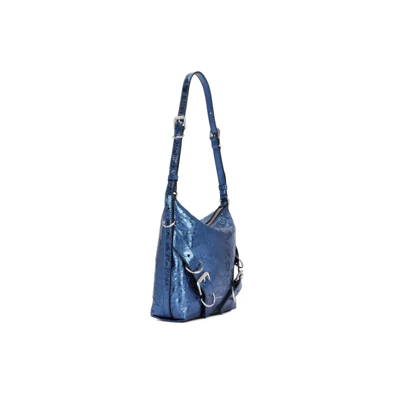 GIVENCHY Voyou Calfskin Shoulder Bag Crossbody Bag Women's Marine Blue-1