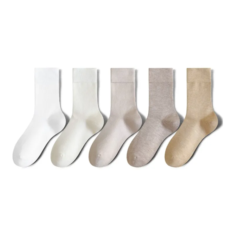 MIIOW Knee High Socks Women's 5 Pack-0