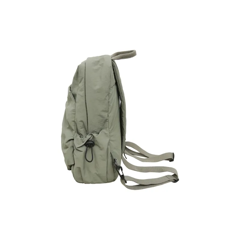 DCLOUD Nylon Fabric Backpack Mini Unisex Khaki/Green/Gray/Black-12