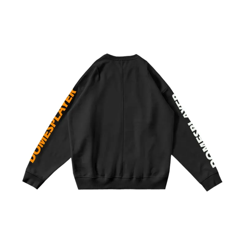 BKCXZICE Loose Fit Crew Neck Basketball Running Training Casual Top Base Layer Pullover Sweatshirt Unisex-1