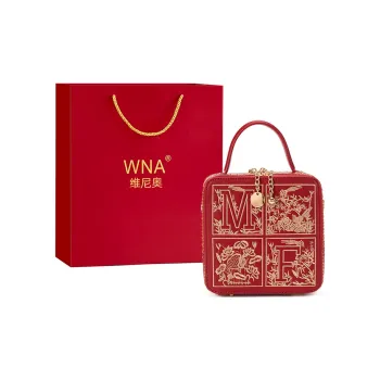 Vigno Synthetic Leather Handbag Medium Size Women's Red