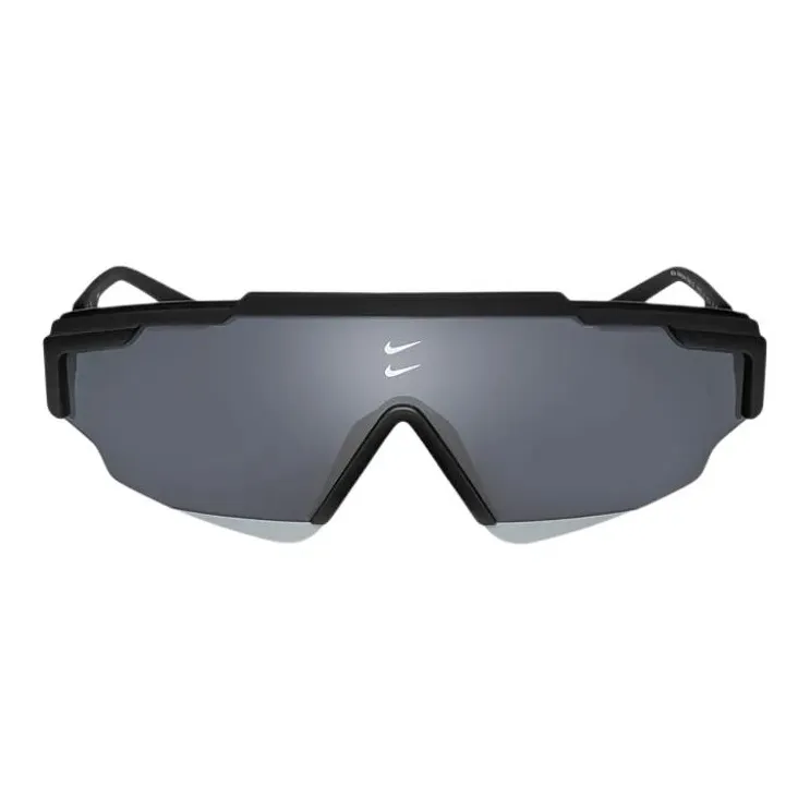Nike Rubber Irregular Shape Sunglasses Unisex Black-1