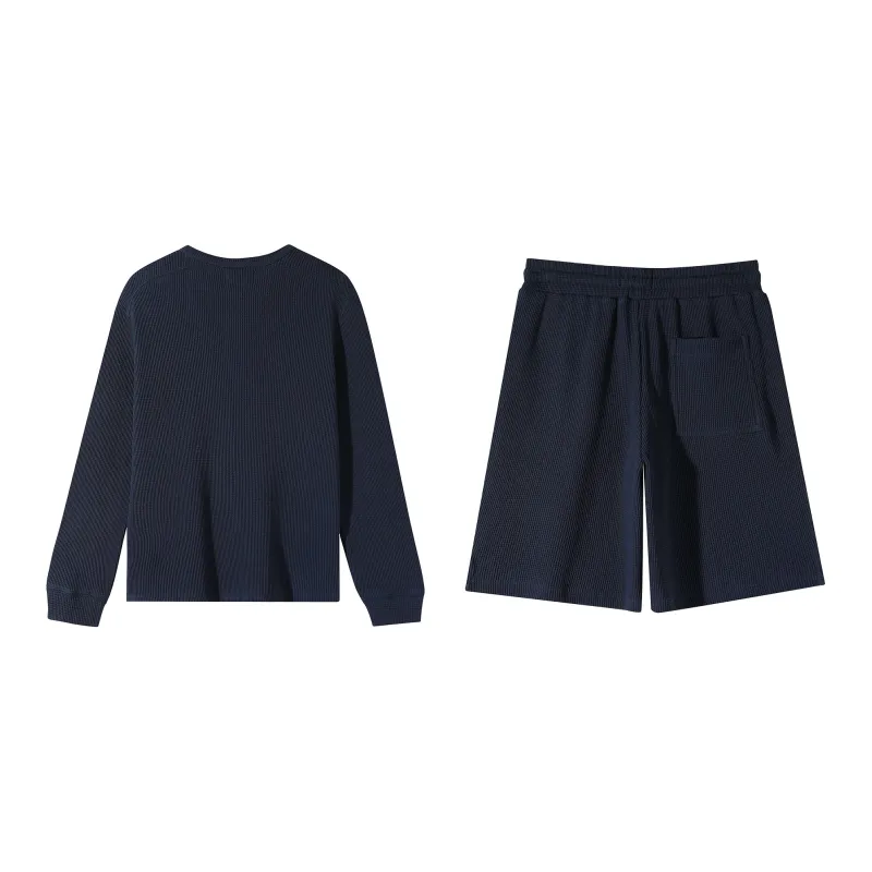 Caver&Hunter Casual Sportswear Men's Navy Blue-1