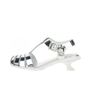 MIU MIU Roman Sandals Women's Silver
