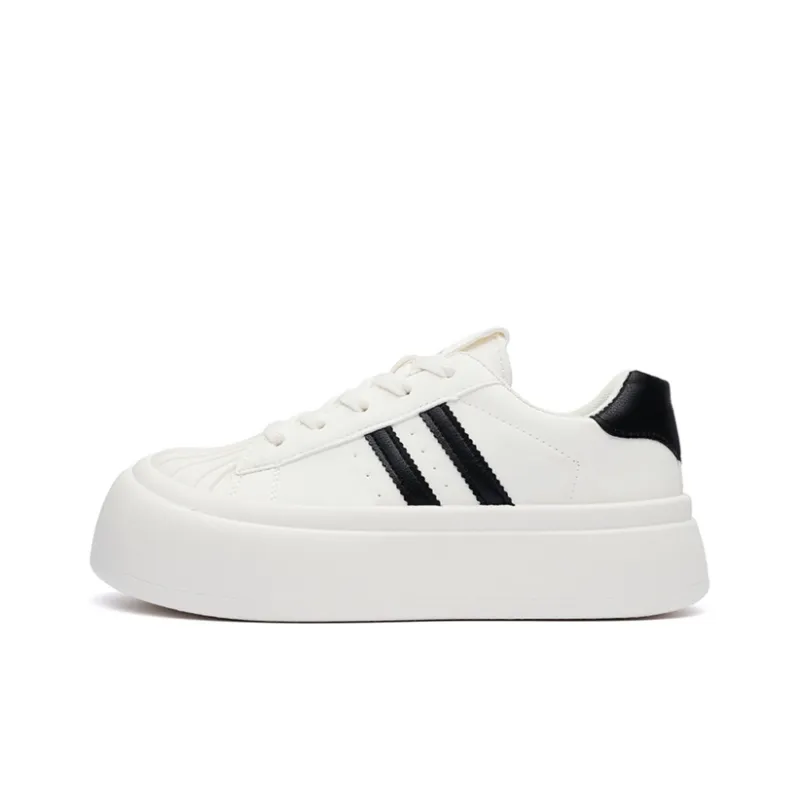 LIANGHUO Anti-Slip Wear-Resistant Low-Top Skateboard Shoes Women's-0