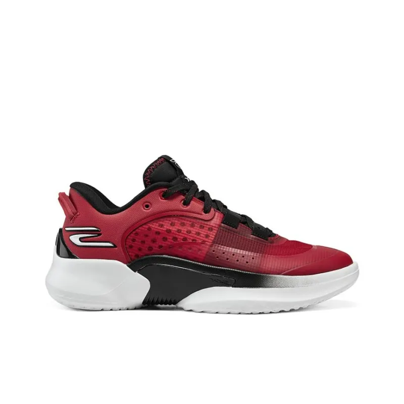 Skechers MEN'S GO Cushioning Rebound Low Top Basketball Shoes Men's Red Black-1