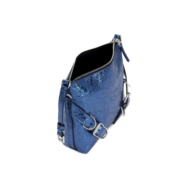 GIVENCHY Voyou Calfskin Shoulder Bag Crossbody Bag Women's Marine Blue-2