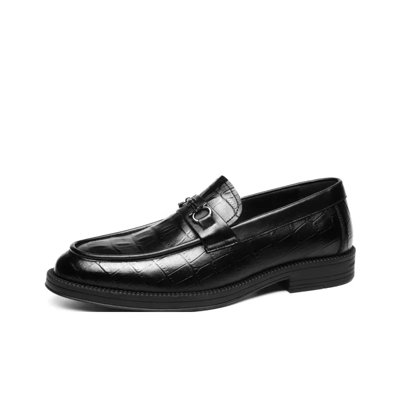 CHINT Loafers Men Black-1