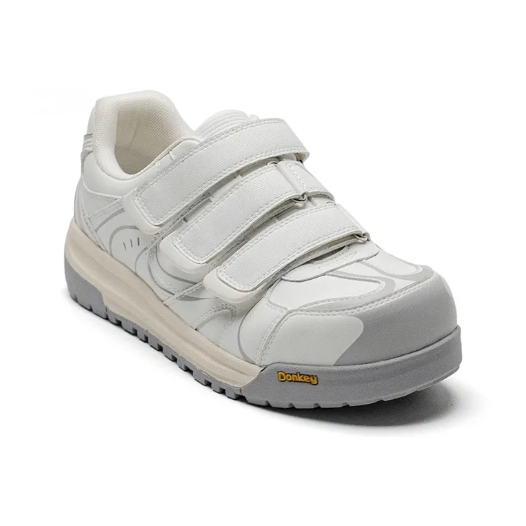 Mule Donkey Non slip Support Low Top Skateboard Shoes Unisex White Box Included-1