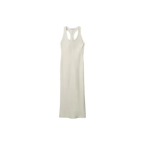 Calvin Klein Sleeveless Dresses Women's Antique White