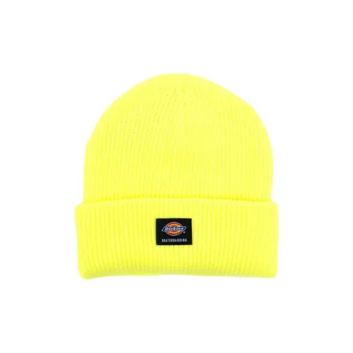 Dickies Acrylic Beanies Unisex Neon Yellow