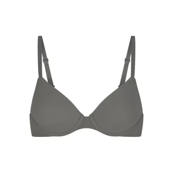 SKIMS FITS EVERYBODY T-SHIRT BRA Bra Women's 1 Pack GUNMETAL/Bronze