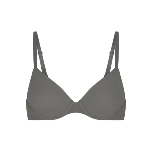 SKIMS FITS EVERYBODY T-SHIRT BRA Bra Women's 1 Pack GUNMETAL/Bronze