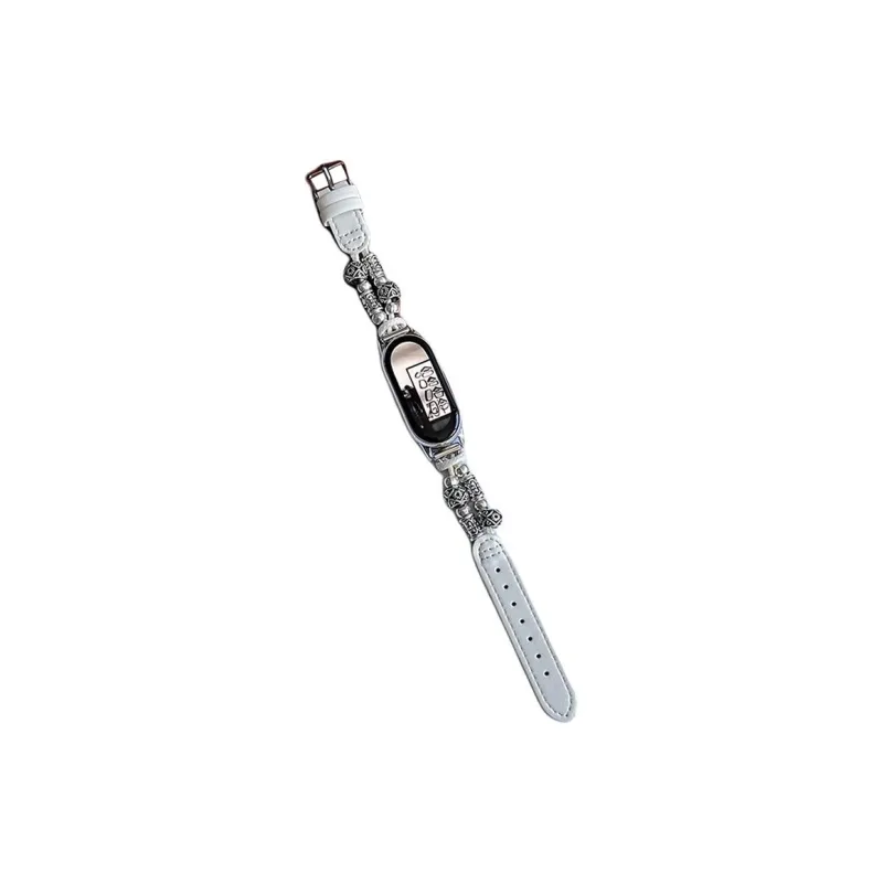 Yu Qing Compatibility Xiaomi Smart Band 9/8/7 All NFC Version 3456 Smart Wristband Watch Bands 190mm Unisex-8