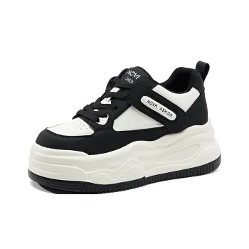 NRDROFFICIAL Skateboard Shoes Women's Low Top White/White Apricot