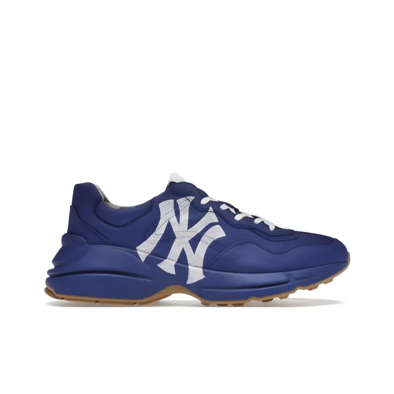GUCCI Rhyton Leather Sneaker 'NY Yankees'-1