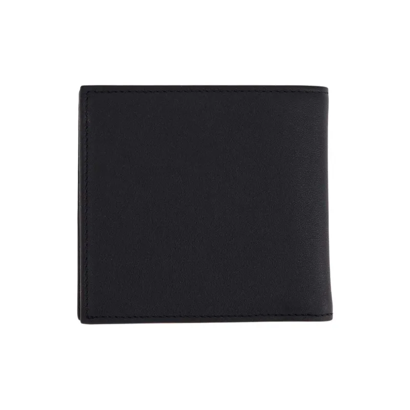 Valentino Leather Wallet Mini Men's Black-1