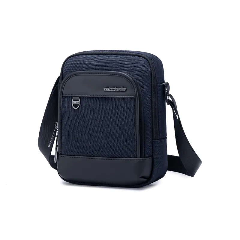 ARCTIC HUNTER Polyester Crossbody Bag, Shoulder Bag Regular Men's Black/Blue/Gray-5