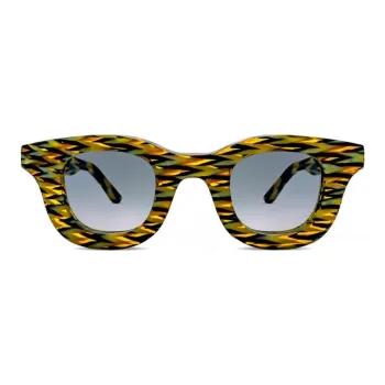 Thierry Lasry Acetate Oval Sunglasses Unisex Yellow
