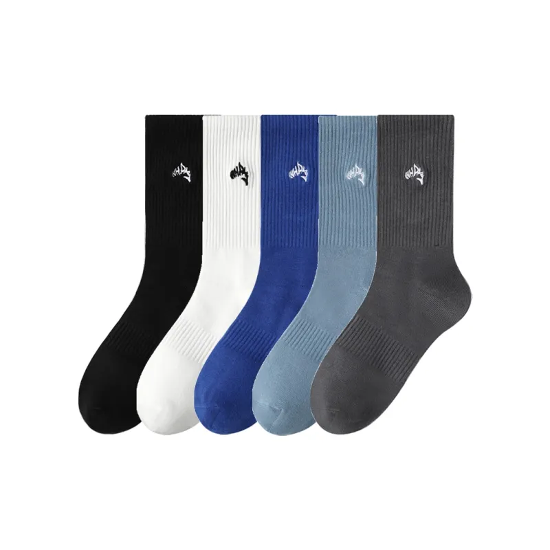 MIIOW Cool One Summer Series Mid Calf Socks Men's 5 Pack-7