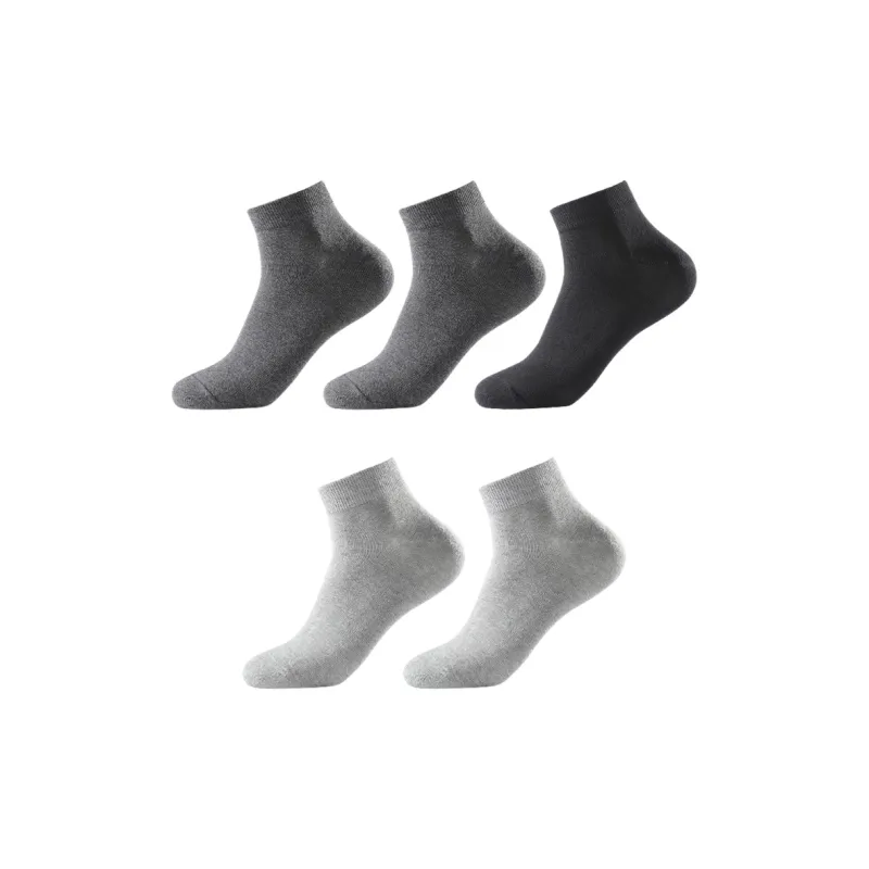 INVISIBLE Ankle Socks Unisex 5 Pack-0