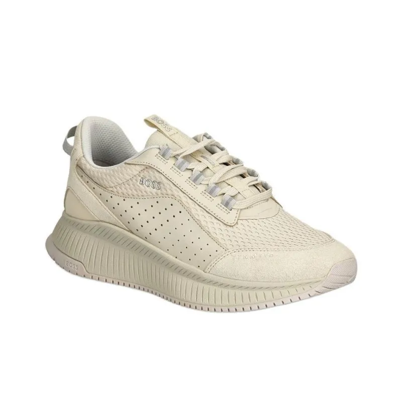HUGO BOSS Low Top Casual Shoes Men's Beige-2