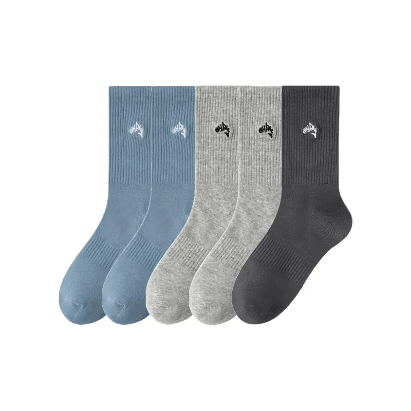 MIIOW Cool One Summer Series Mid Calf Socks Men's 5 Pack-9