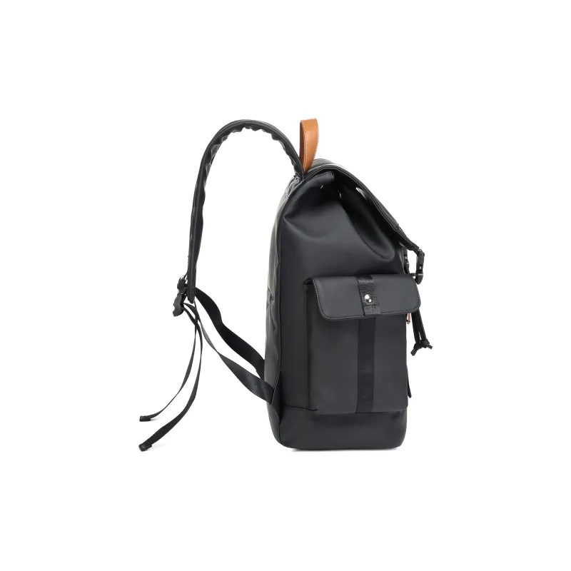 Slazenger PU Backpack Regular Unisex Black-3