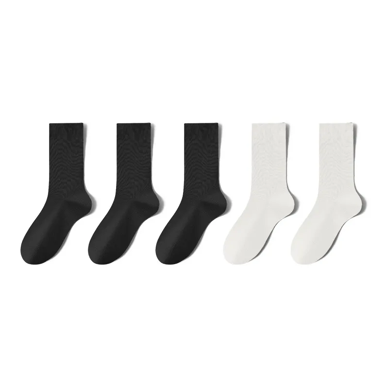 MIIOW Mid Calf Socks Women's 5 Pack-10