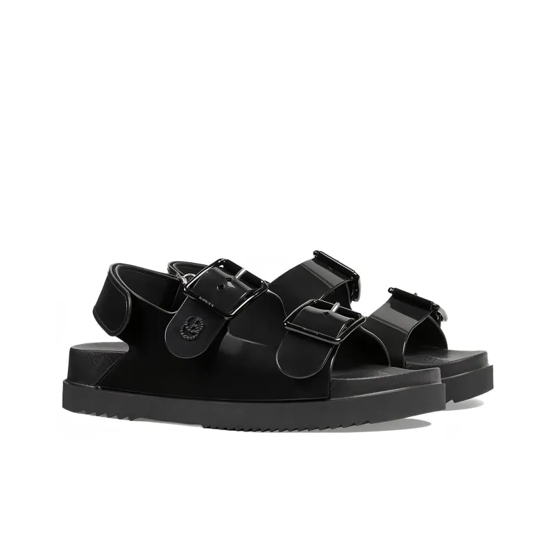 GUCCI Women's Mini Double G Sandal 'Black' Women's-2