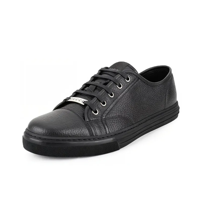 GUCCI Stylish Skateboarding Shoes Women's Black-2