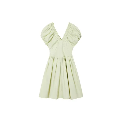 Juden Choi Short-Sleeved Dresses Women's Light Green