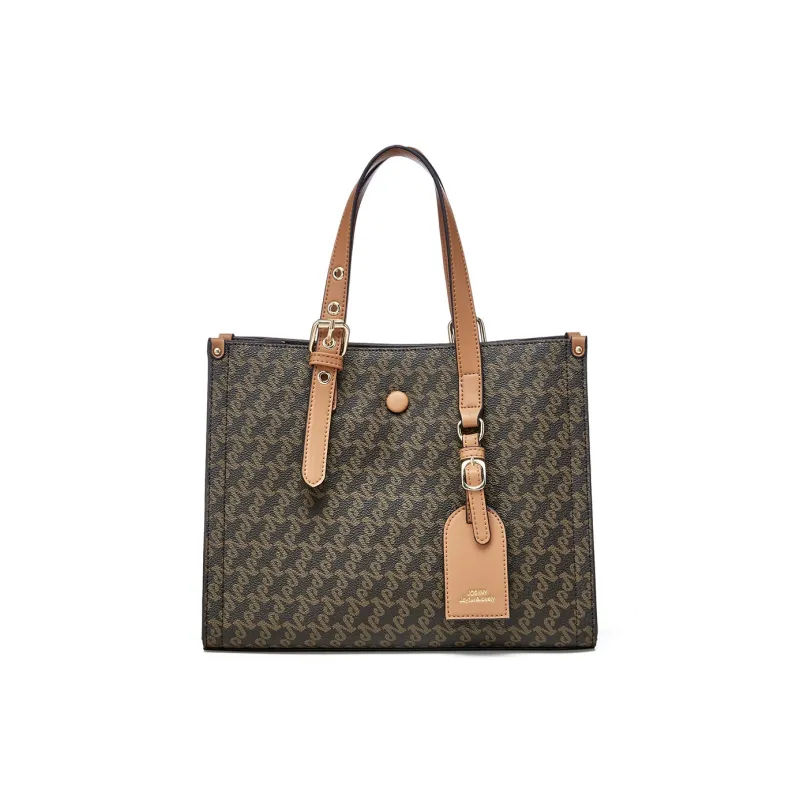 JOSINY PVC Crossbody Bag Regular Women's Coffee/Khaki-0