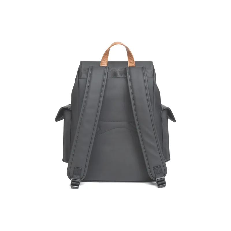 Slazenger PU Backpack Regular Unisex Black-4