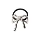 Minimalist Style Metal Bowknot Hair Tie-Silver 1 Pc