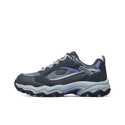 Skechers OUTDOOR Support Low Top Casual Shoes Women's Gray/Purple/Black