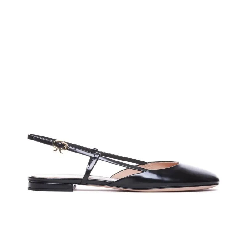 GIANVITO ROSSI Christina Casual Single Shoes Women's Black-1