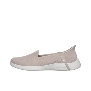 Skechers Slip Ins Slip Resistant And Breathable Low Top Casual Shoes Women's Gray Pink