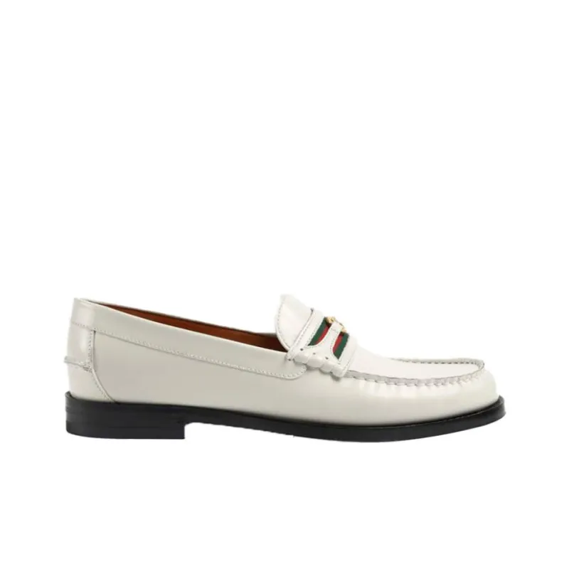 GUCCI Loafers Men White-1