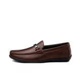 Brown[Leather Shoe Size : Athletic Shoes Size 41 = Size 40 in This Model]