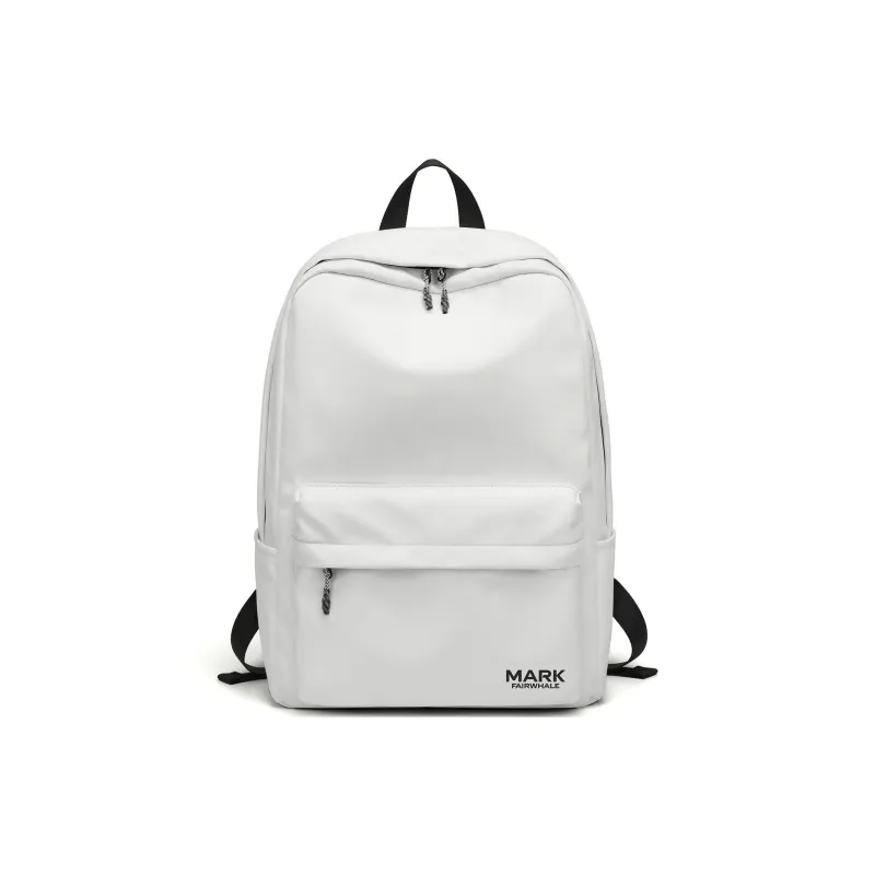 FAIRWHALE PU Membrana Dermalis Backpack Large Size Unisex Black/White-0