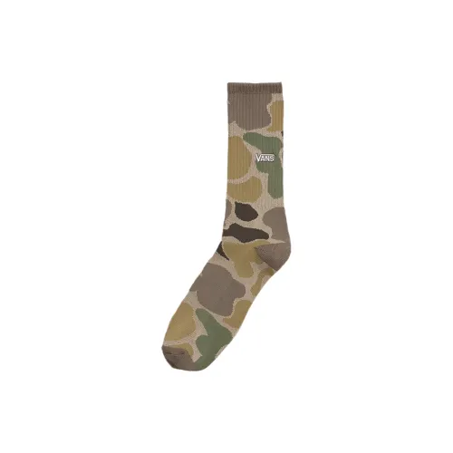 Vans Faster Crew Sock Mid-Calf Socks Unisex 1 Pack Brown
