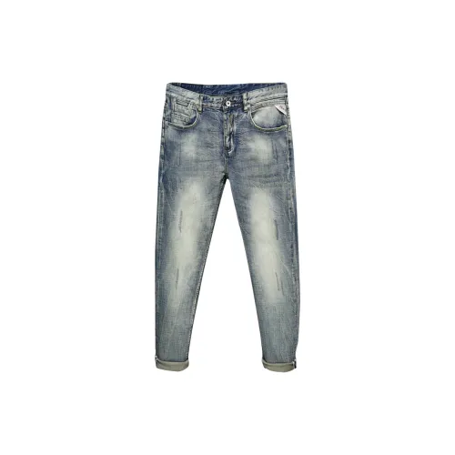 JUCY JUDY Jeans Men Vintage Blue