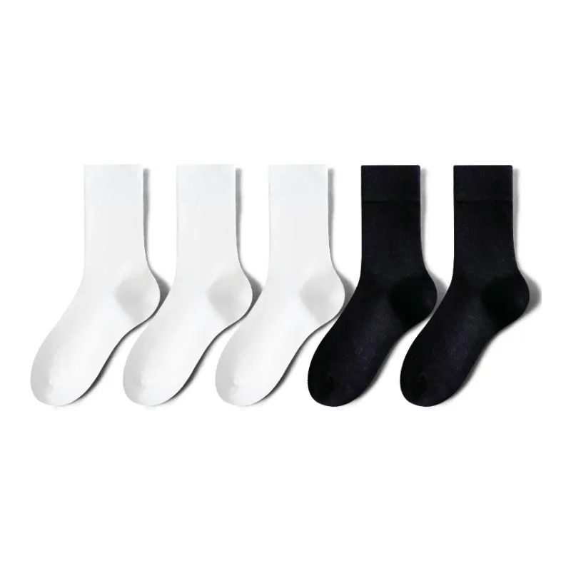 MIIOW Knee High Socks Women's 5 Pack-3