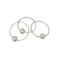 Silver Rubber Band 3 Pack